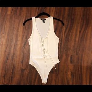 Tie up bodysuit